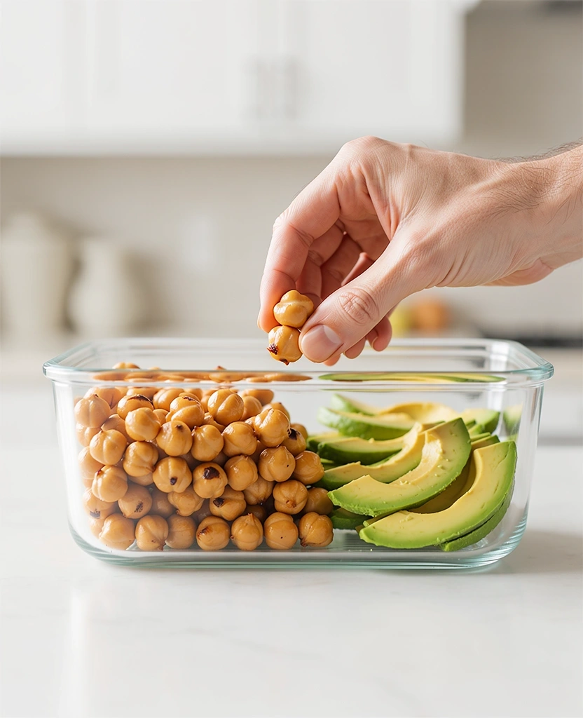 Alimentation équilibrée et ingrédients frais